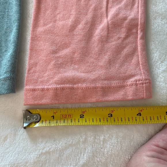 Set Of 2 OS Solid Heather Colored LuLaroe Leggings - Picture 14 of 16